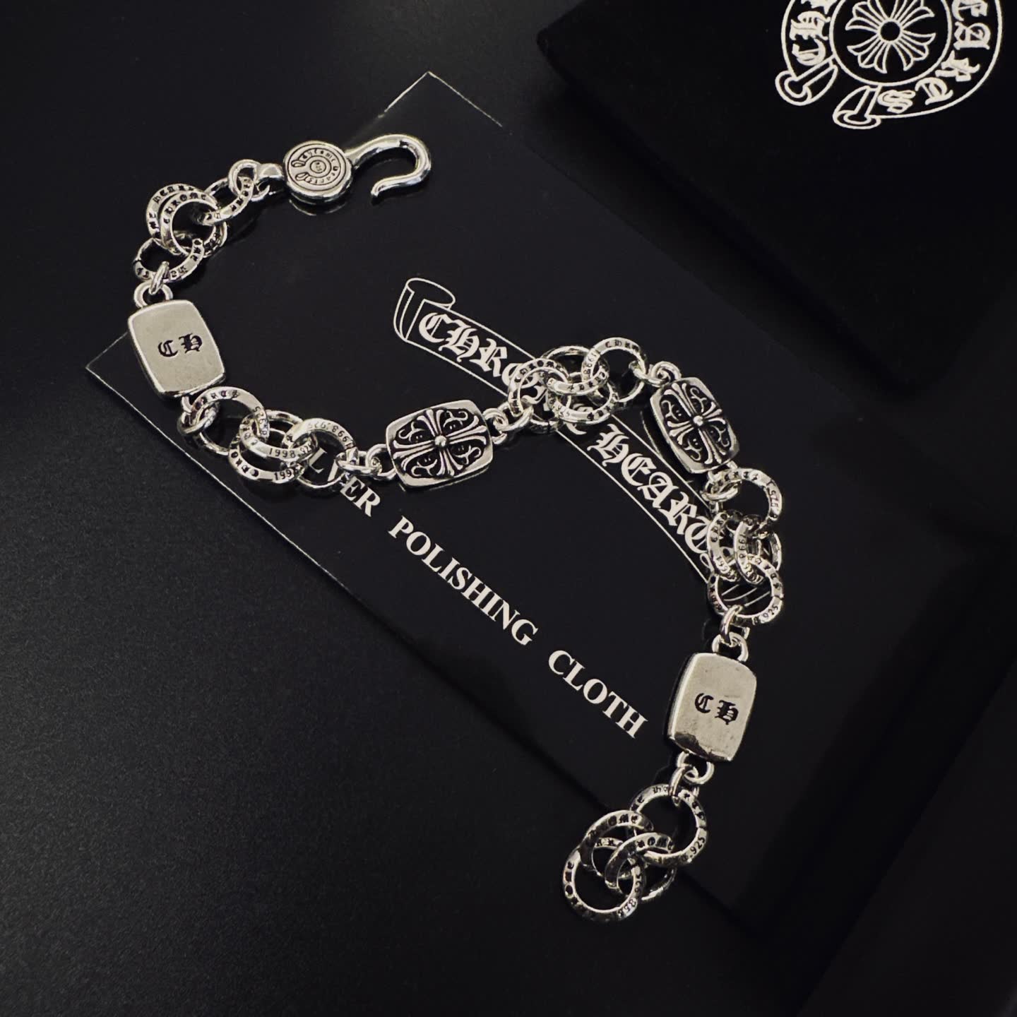 Chrome Hearts Sterling Silver Filigree Bracelet